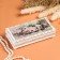 Casket - a bill "tenderness", white, 8.5 × 17 cm, lacquer miniature