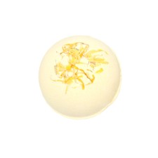 A bomb for a bath with dried flowers of calendula, 110 g