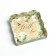 Cookie box, confectionery packaging with PVC lid, "bee", 10.5 x 10.5 x 3 cm