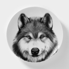 Porcelain plate 