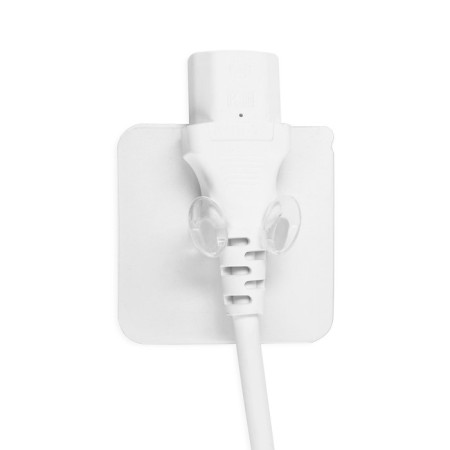 Holder with an adhesive surface of the tundra, 60x60 mm, for a fork, transparent-19