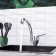 BouOU B8282-10F kitchen mixer, single-leaf, 40 mm cartridge, brass, chrome