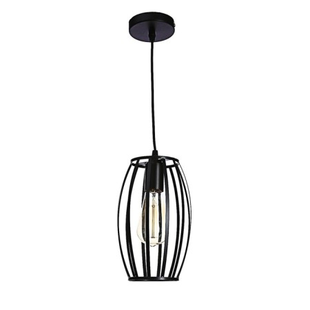 Lamp Bayerlux suspension Bayerlux 625516/1 1x40W E27 Black 16x16x27 cm