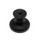 Handle button Cappio PK320, D = 24 mm, black color