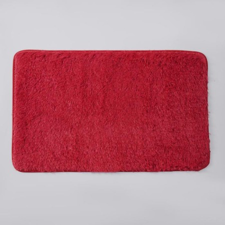 Bath and toilet rug “fluffy”, 50 × 80 cm, burgundy color-2