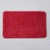 Bath and toilet rug “fluffy”, 50 × 80 cm, burgundy color