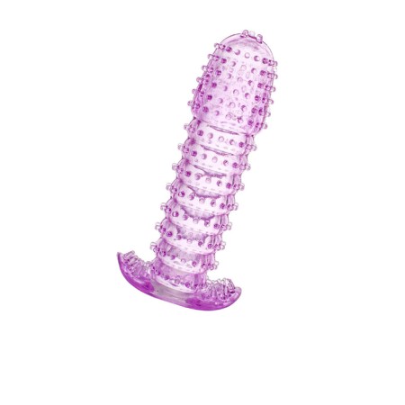 Help -free nozzle on the Penis TOFYA, purple color, 12 cm