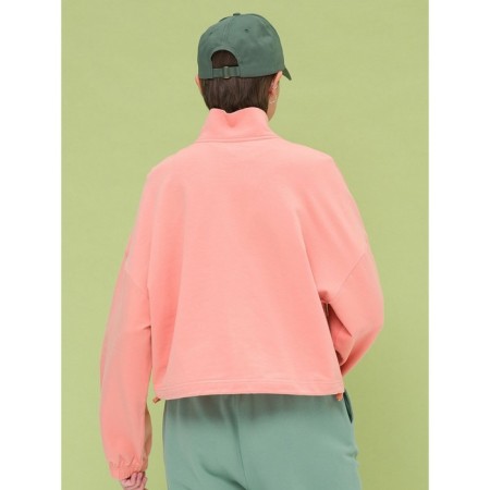 Female sweatshirt, size m, peach color-2