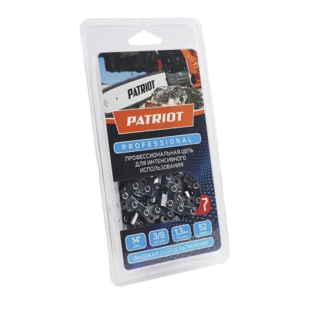 Chain Patriot Professional 91lp-52e, 3/8 ", 1.3 mm, 52 links, tire 35 cm, cheesel