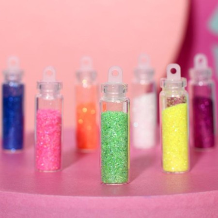 Set of small scenes for nail decor Born to Sparkle, 12 colors-3