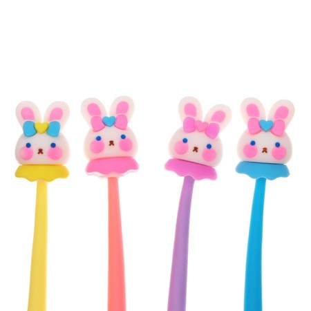 Calligrata gel-ghost pen “Bunny”, mix-4