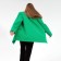 Jacket female mist size 48-50, green color