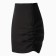 Women's skirt Minaku: Casual Collection Black Color, Rr. 46