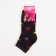 Women's socks, black color, size 23-25