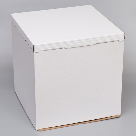 Confectionery packaging, white box, 50 x 50 x 50 cm-1