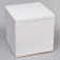 Confectionery packaging, white box, 50 x 50 x 50 cm