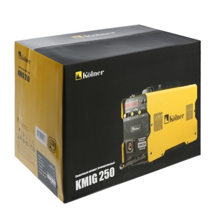 Kolner Kmig 250 welding inverter, semiautomatic device, 6 kW, 20-250 A, MIG / MAG / MMA, Mon 80%-8