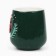 New Year! New Year's ceramic "gift" mug, 600 ml, green color