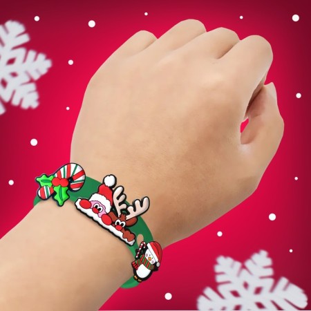 Set "Cute Bracelet", New Year, Djibbitits, 3 pcs., Silicone-3