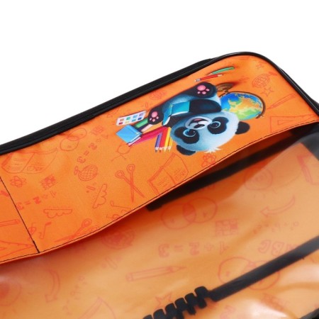 Folder D/Labor A4 with handles textile PVC 335*260*60, PTR-111 calligrata "Panda"-8