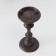 Cast iron candle for 1 candle "BELL" d = 7 cm 9.6x9.6x20.3 cm