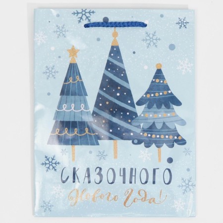 Laminated vertical packet “Fairytale!”, MS 18 x 23 x 8 cm, New Year-5
