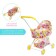 The stroller is universal for dolls, with a bag, with a basket, a metal frame