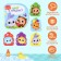 Bath toys "Circular. Color and objects »Book and finger theater, crumb I