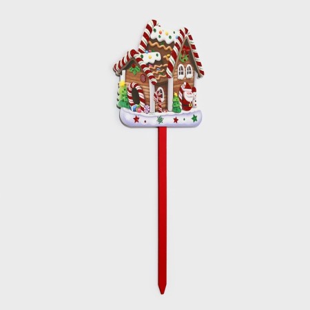 Topper decorative "New Year's house" 27.5x70 cm-2