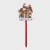 Topper decorative "New Year's house" 27.5x70 cm