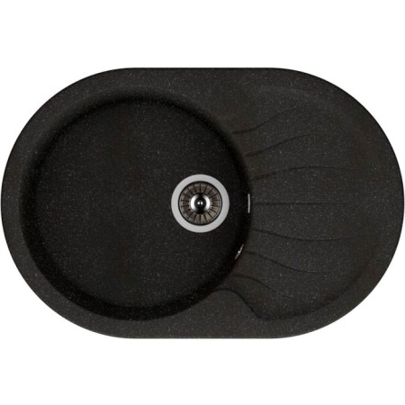 Dr.gans kitchen washing “Berta-760”, 760x510 mm, black color