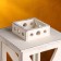 Kashpo wooden "Lanter. Provence", 17x17x31 cm, beige