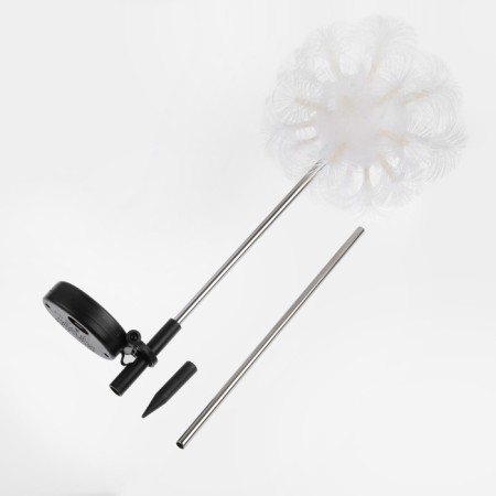 Garden lamp on the sunny battery "Block", 70 cm, 1 LED, glow white-4