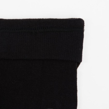 Female tights with a terry follow, the color is black, height 164, size 23-25-3