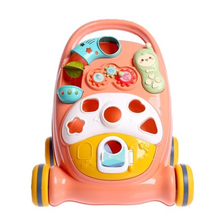 Capalka cape "First Walk", sound effects, pink color-1