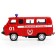 Metal machine "UAZ 3962. Fire Service", inertia, 1:43