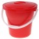 Food bucket with a lid "Euro", 12 l, particularly resistant, MIX color