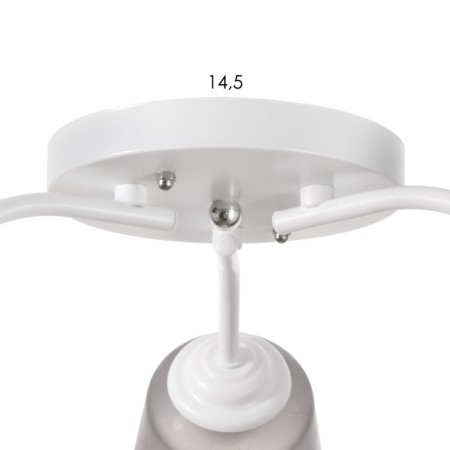 Causte "Online" (cylinder) 3x15W E27 Model: BR 00201 White/Black-3