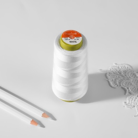 Thread 100no, 1500 m, white color-2