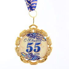 Medal with a ribbon 