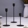 Set of candlesticks "Trio" 8x24; 8x19; 8x14cm