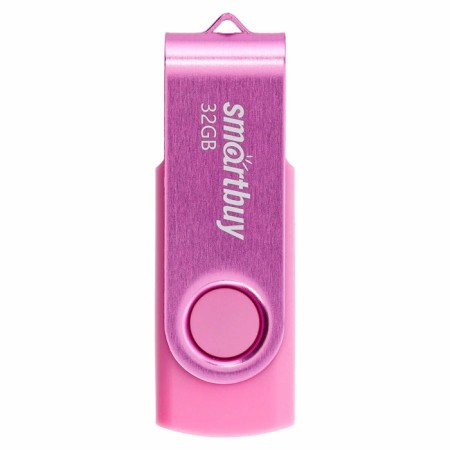 Flash drive Smartbuy Twist, 32 GB, USB 2.0, th Up 25 MB/s, PLO up to 15 Mb/s, pink-1