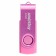 Flash drive Smartbuy Twist, 32 GB, USB 2.0, th Up 25 MB/s, PLO up to 15 Mb/s, pink
