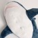 Shark soft toy with blanket, 100 cm