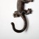 Decorative metal hook "Lizard" 13x8.5x2.5 cm