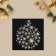 Stencil for creativity "Snowflakes", 15 x 15 cm, plastic