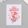 A postcard with the seeds "grow itself" all is just 5*7cm