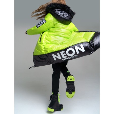 Winter coat for the girl PlayTode, height 128 cm-3