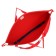 Folder for drawings and drawings A2, 650 x 480 x 50 mm, with handles, plastic, lightning from above, shoulder belt, red