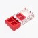 Box for sweets 6 pcs, white "Cupid", 13.7 x 9.85 x 3.86 cm